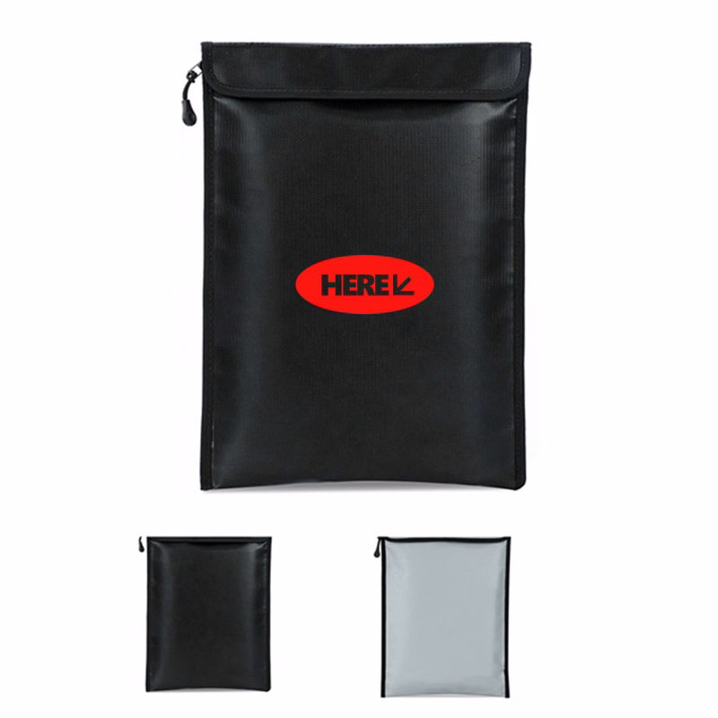 MOQ100 Insulated Thermal Fireproof File Bag