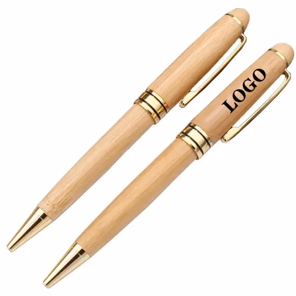 Luxury Bamboo Ballpoint Pens
