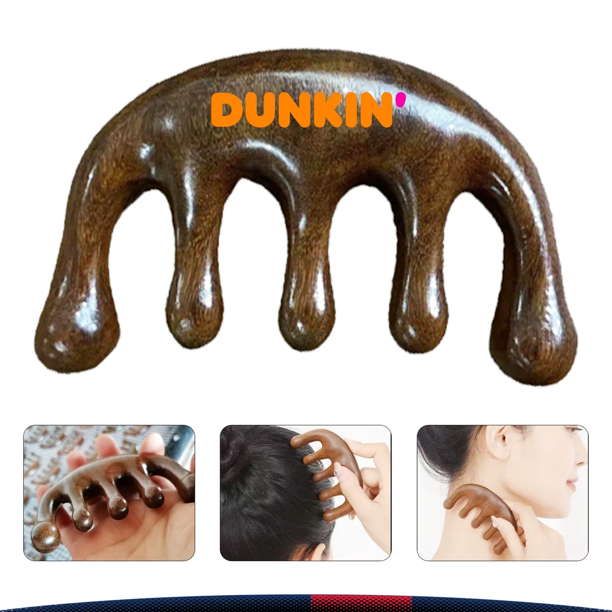 Sandalwood Massage Comb 1