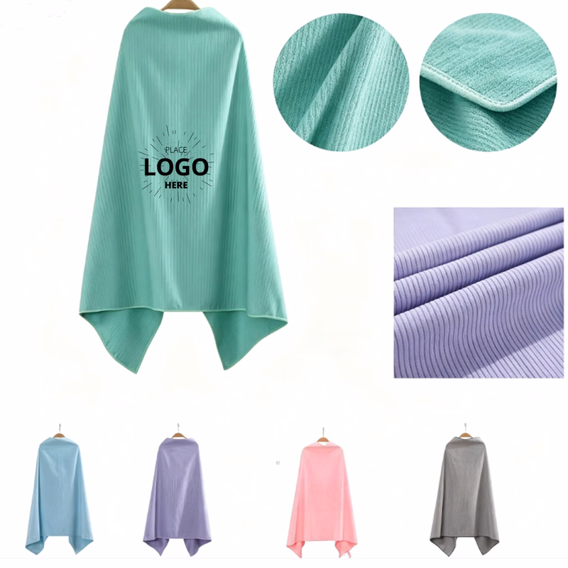 Custom Ribbed Bath Towel