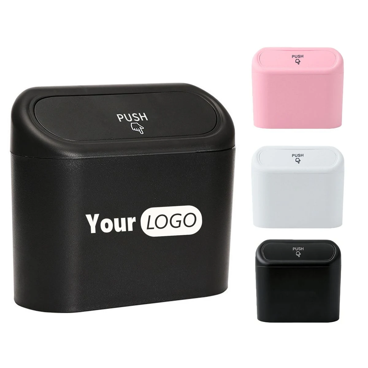 Portable ABS Car Trash Can 1