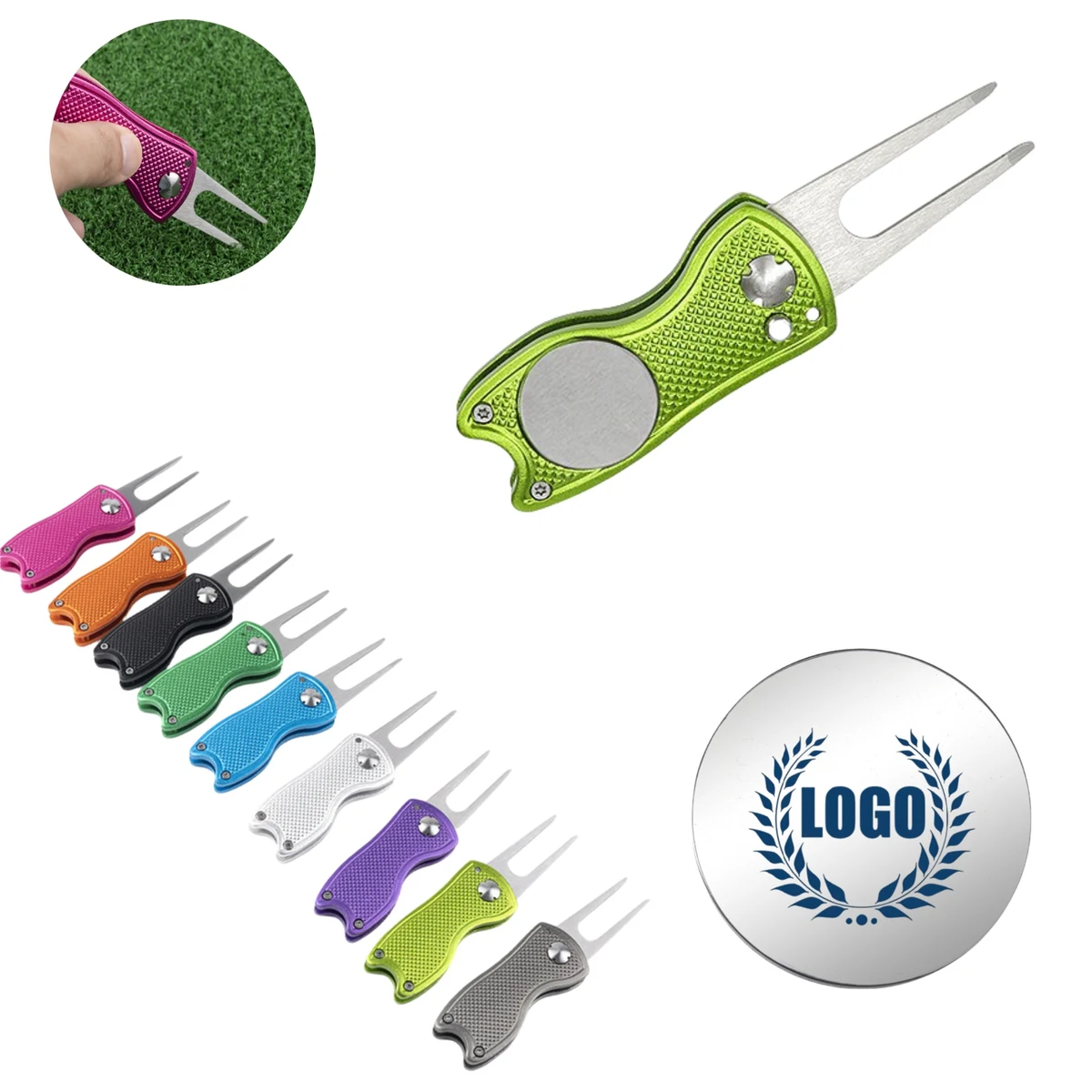 Compact Golf Divot Tool 1