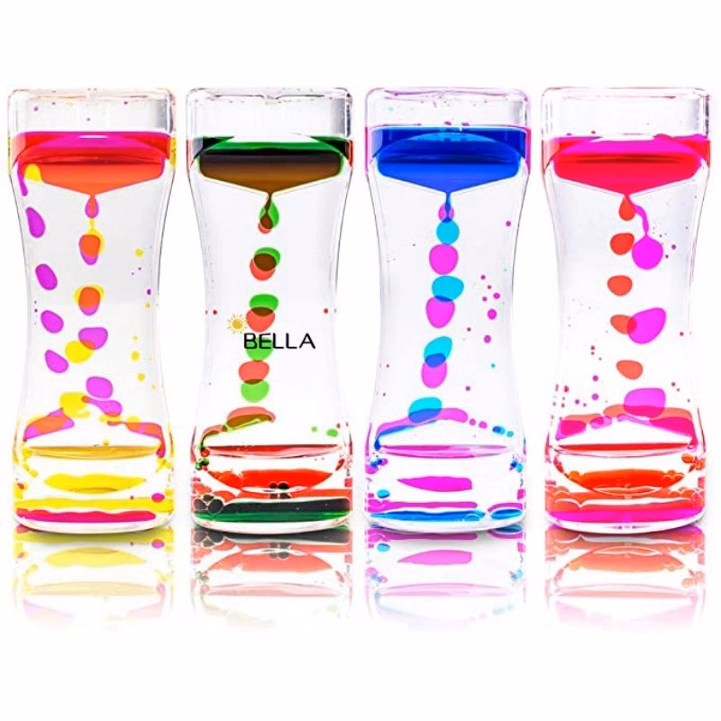 Hourglass Liquid Bubbler