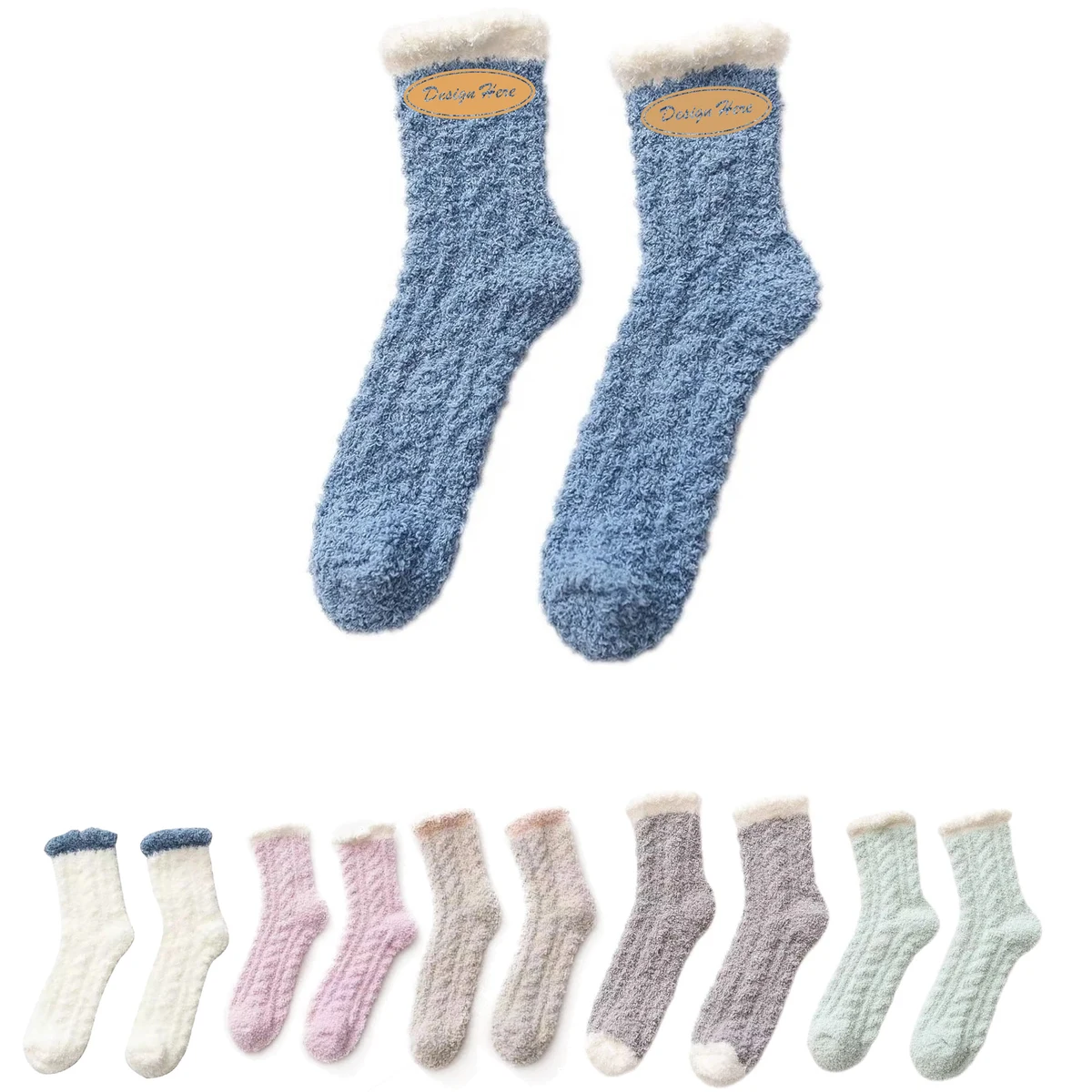 Ultra-Soft Fuzzy Winter Socks, Cozy Fluffy Plush Slippers 1