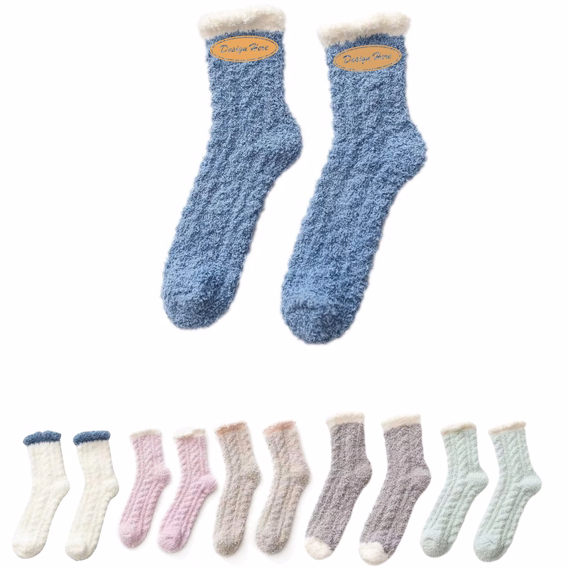 Ultra-Soft Fuzzy Winter Socks, Cozy Fluffy Plush Slippers