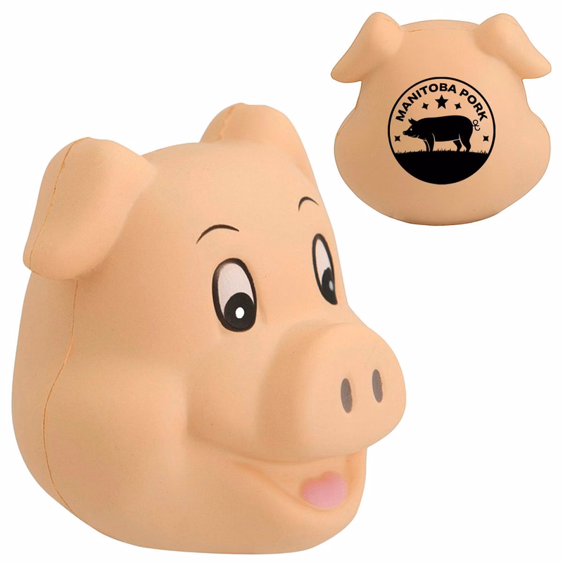 Pig-Smiley Stress Reliever