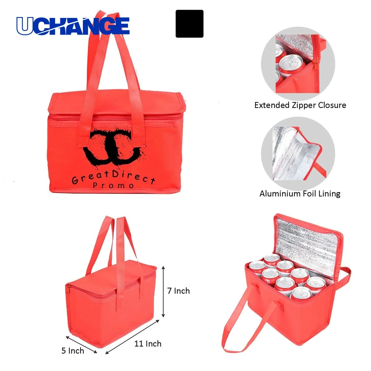 Non-Woven Insulated Folding Outdoor Tote Bag 1