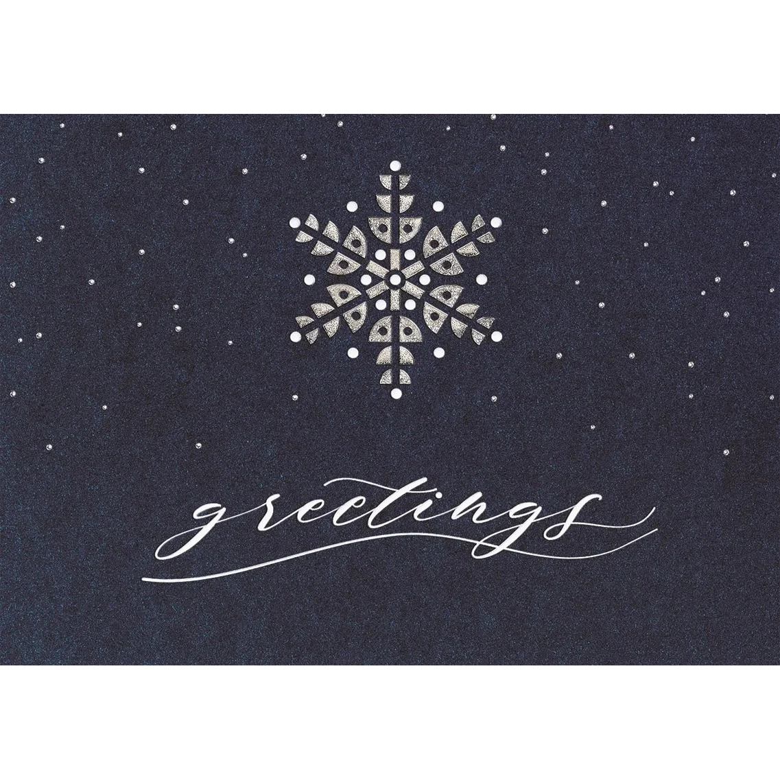 Starry Indigo Holiday Cards 1