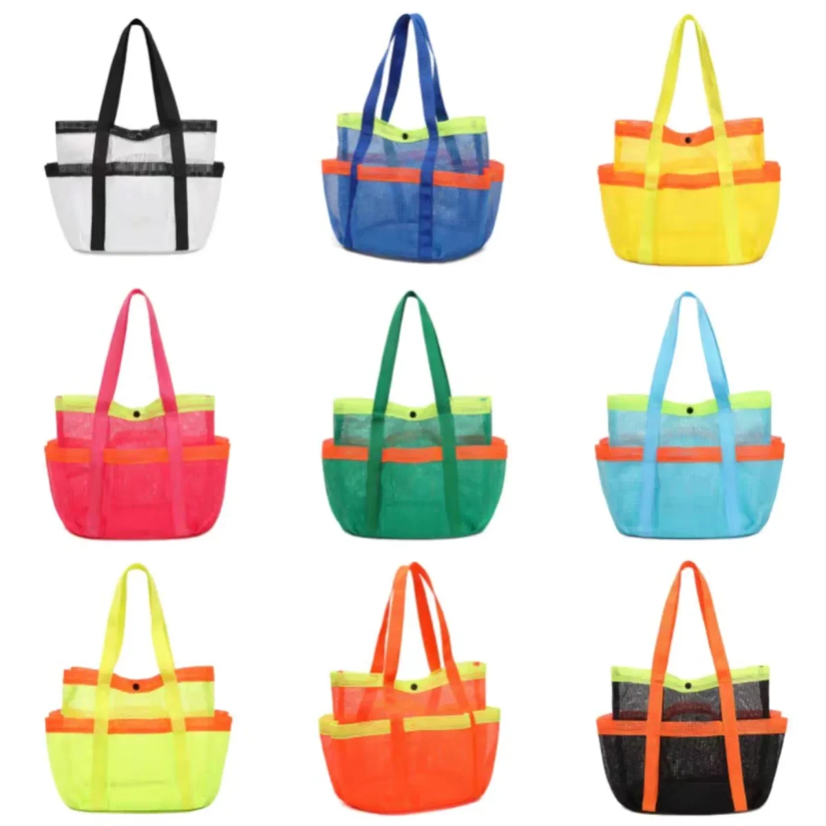 Durable Mesh Beach Tote 1