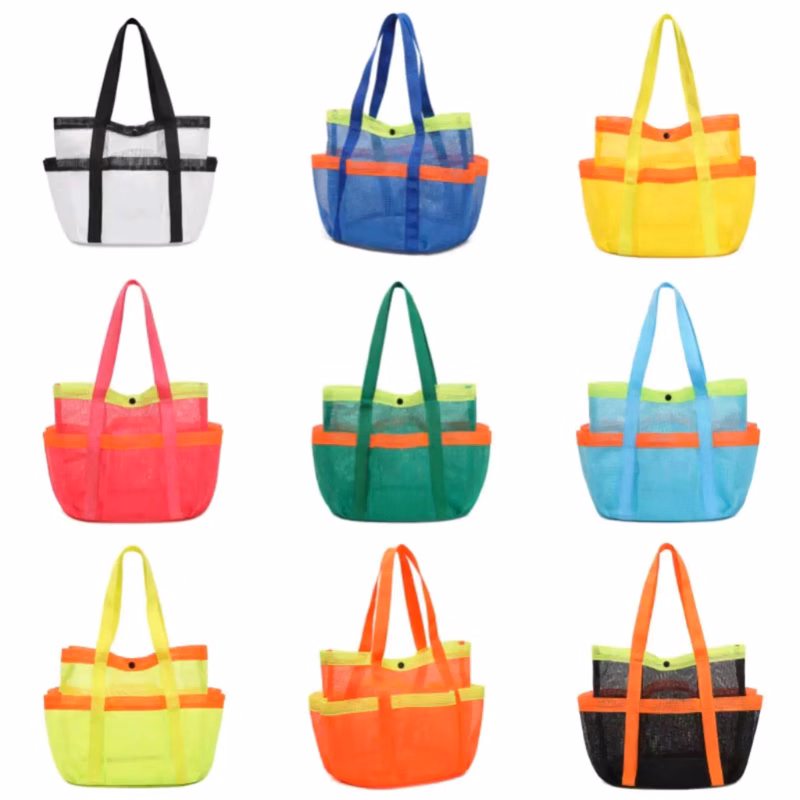 Durable Mesh Beach Tote