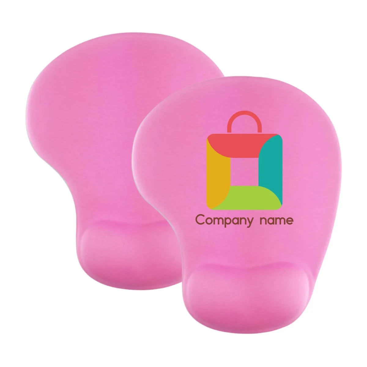 MOQ 20pcs Silicone Foot Styling Non-Slip Mouse Pad With Wris 1