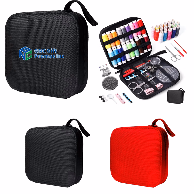 10-Piece Portable Sewing Kit with Case