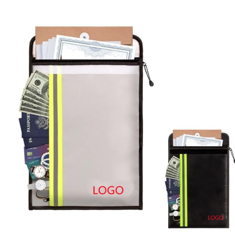 Fireproof Document Bag with 2 Pockets 1