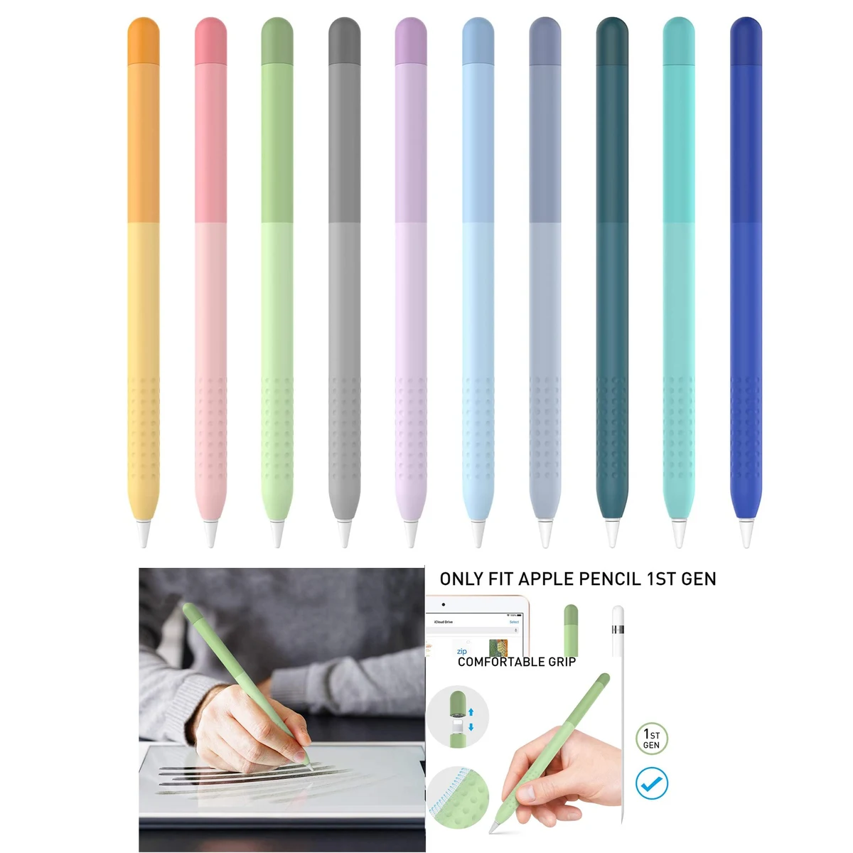 Silicone Pencil Case Cover 1