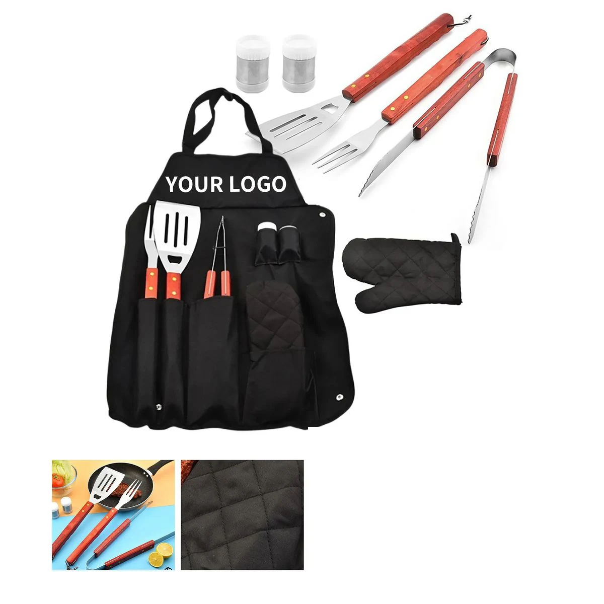 All in One Barbecue Cooking Kit with Storage 1