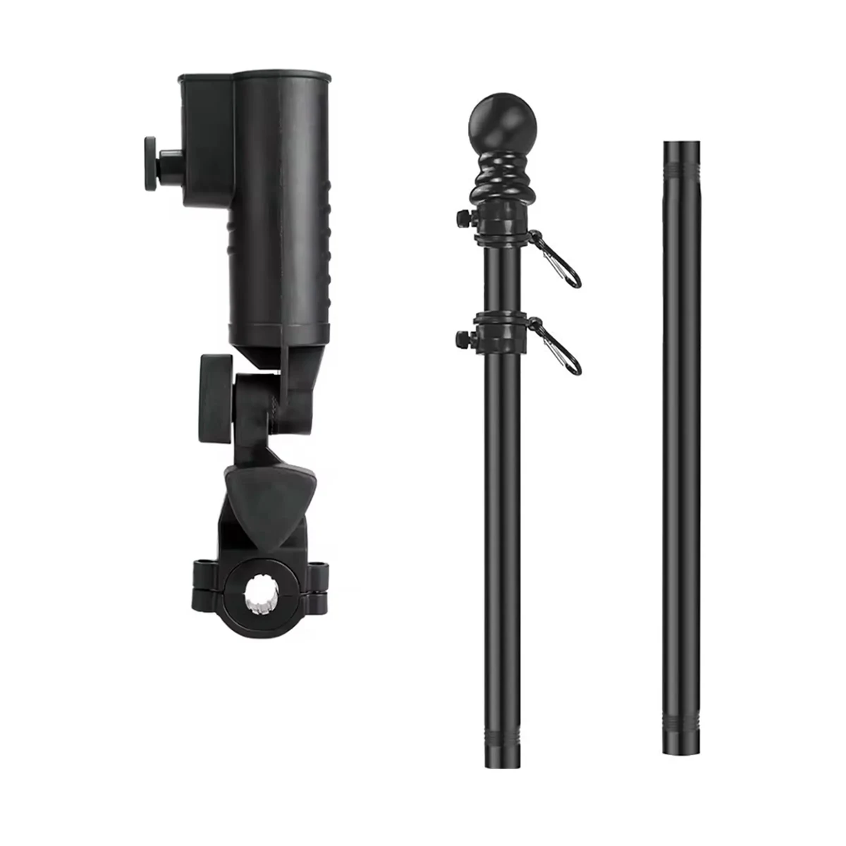 Premium Golf Cart Flag Pole Kit with Flag 1