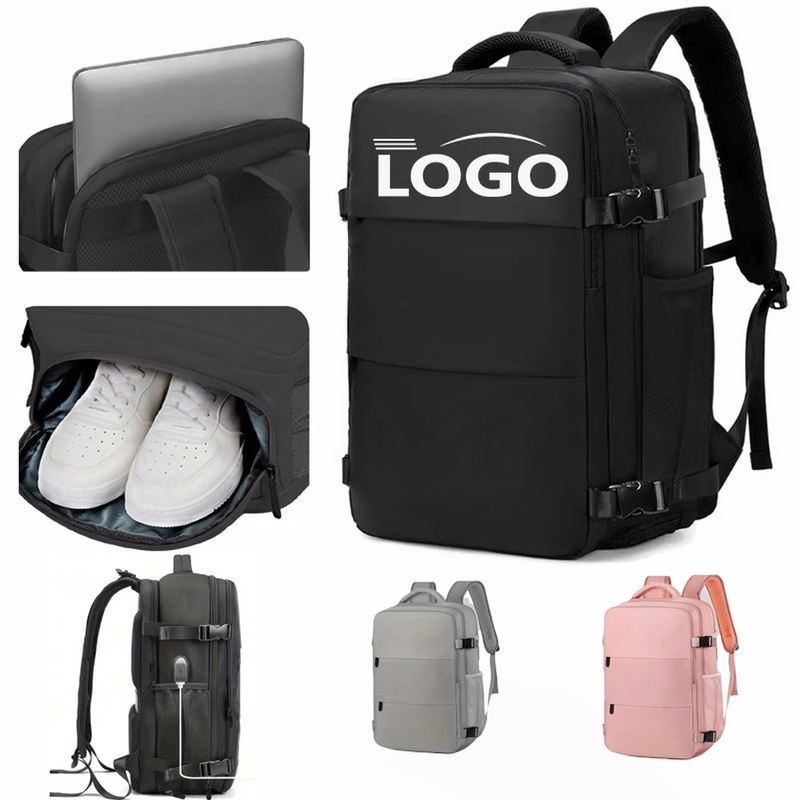 Multi-compartment high-capacity travel backpack