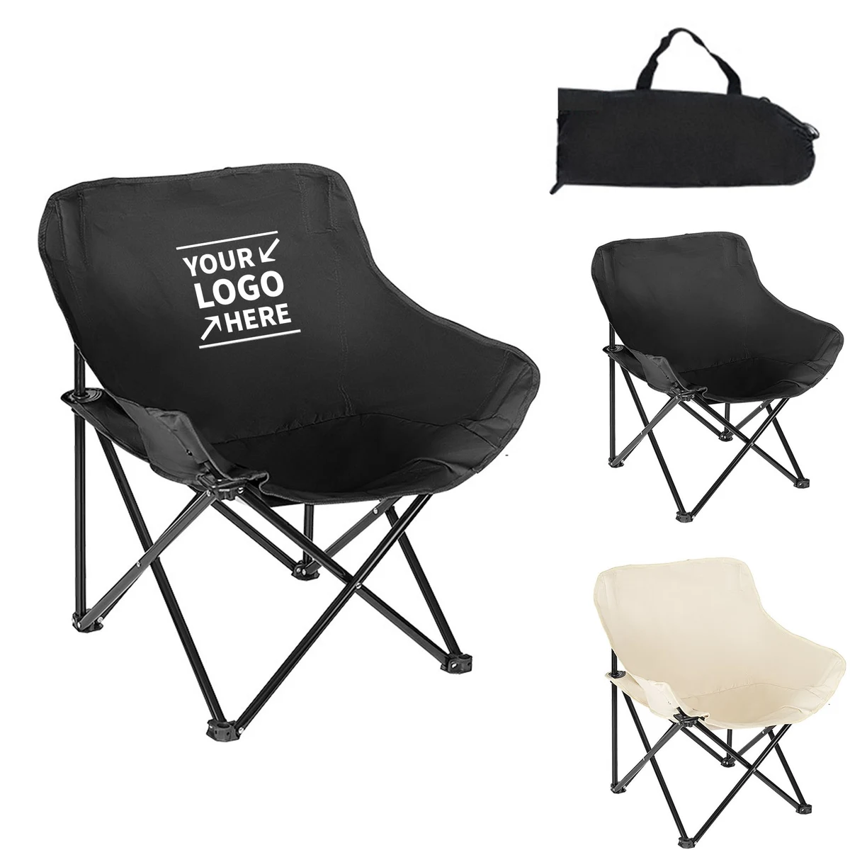 Portable Folding Outdoor Camping Chair With Carry Bag 1