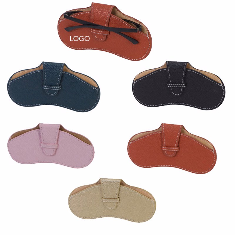 Glasses Case Leather Fashionable Portable Sunglasses Case Bag
