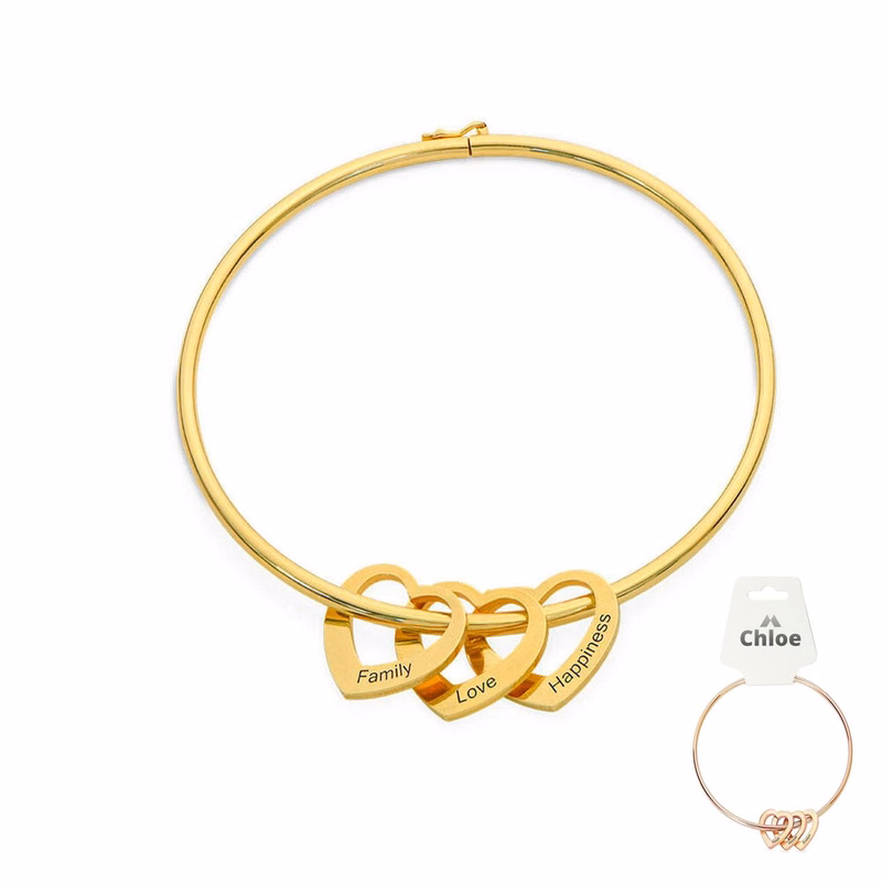 Personalized Bangle Name Bracelet