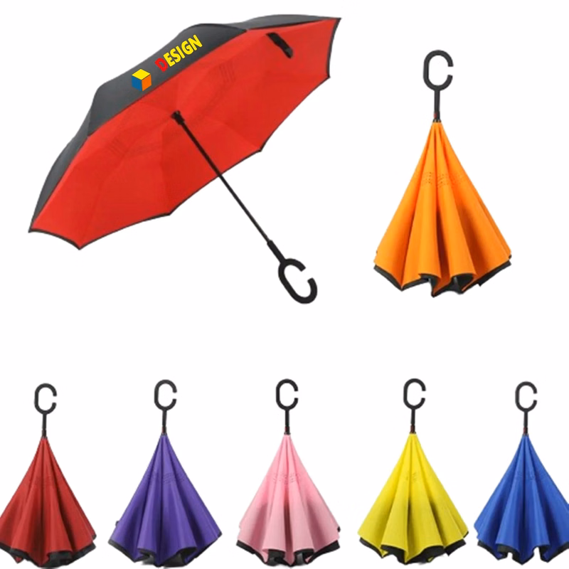Full Color Inverted Reverse Inside Out Umbrella MOQ50