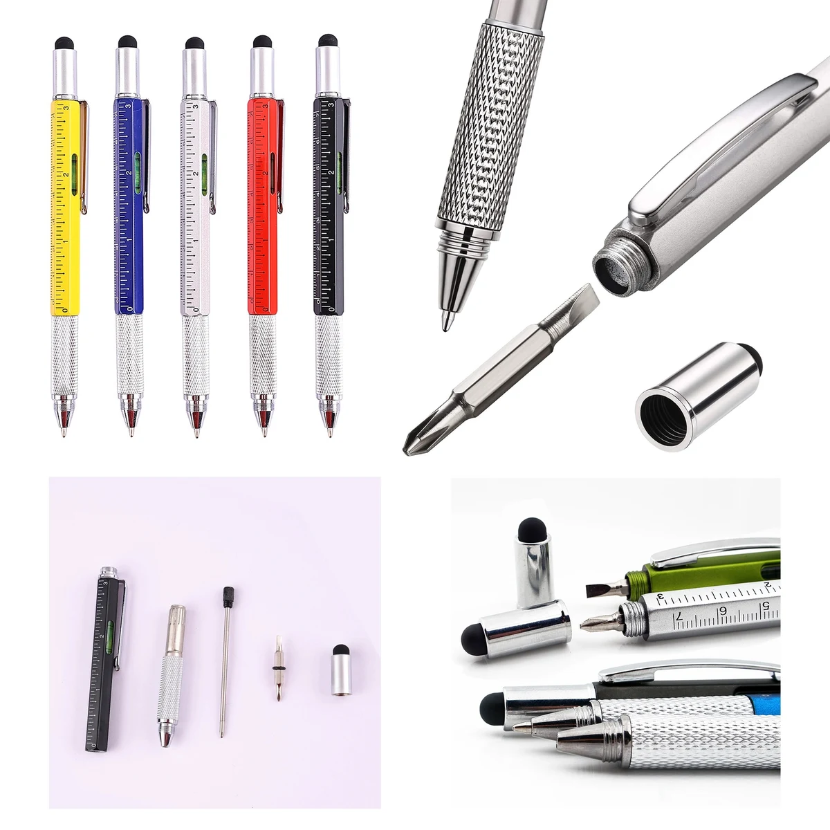 6 in 1 Multitool Tech Tool Pen with Ruler 1