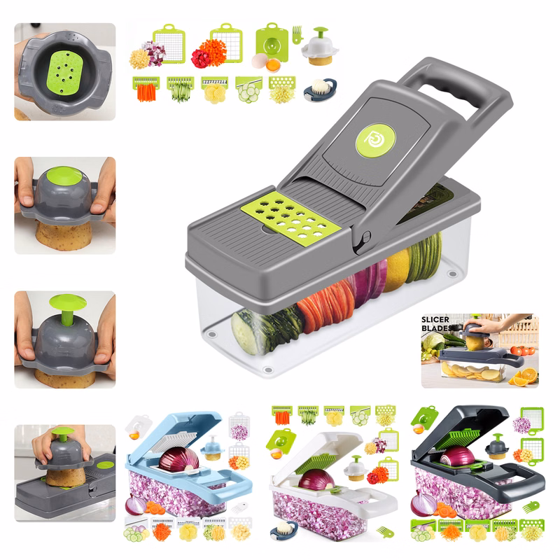 Multifunctional 13 in 1 Food Chopper
