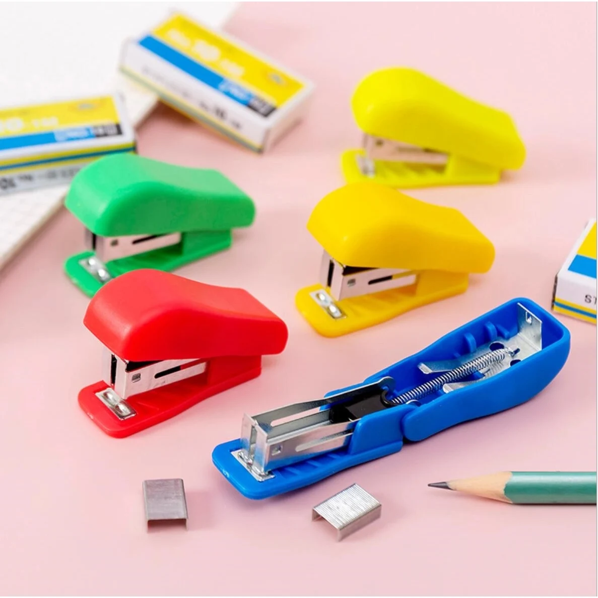 Office School Mini Stapler With Staples 1
