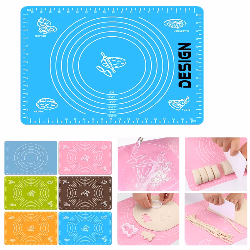 Flexible Food Safe Silicone Baking Kneading Pad