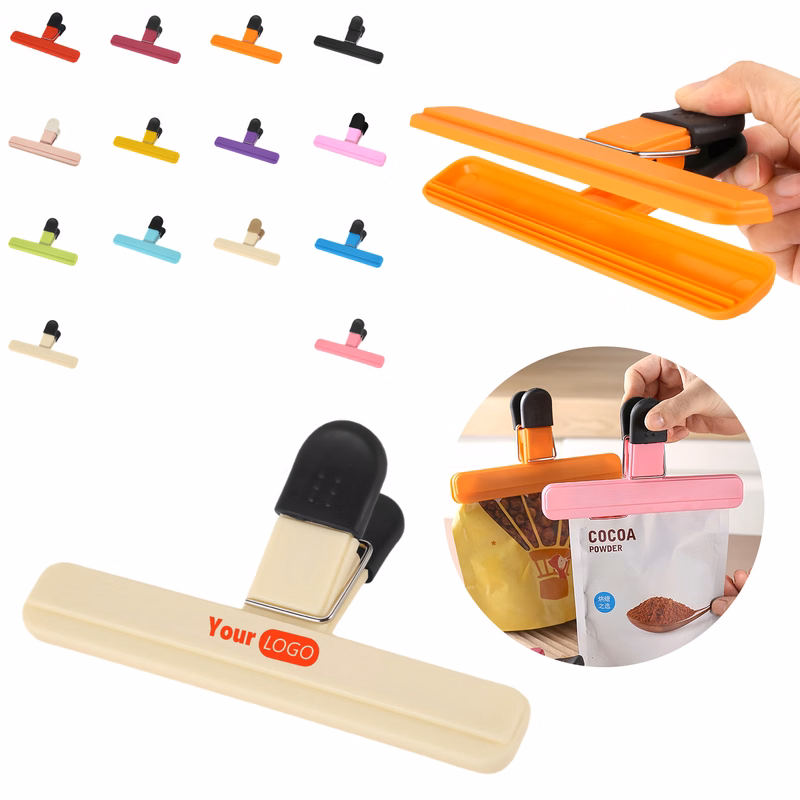 Moisture-proof Food-grade Snack Packaging Bag Sealer Clip