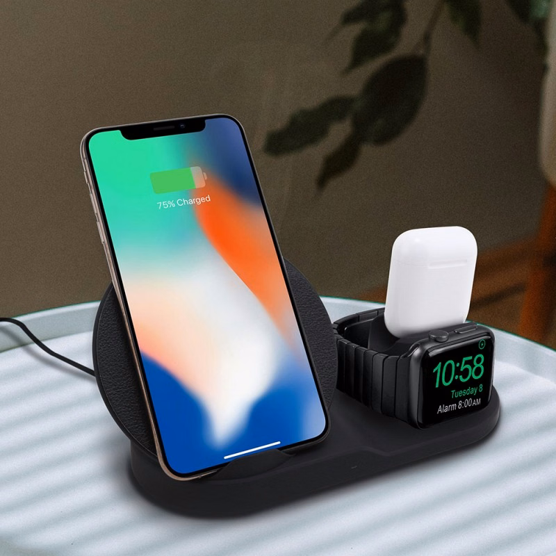 3-in-1 Fast Wireless Charger