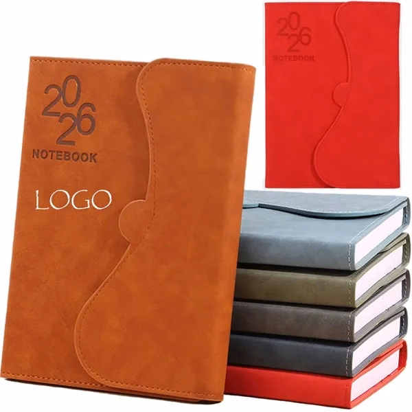 Weekly & Monthly 2026 Planner with Pen Loop for Office, School and Events