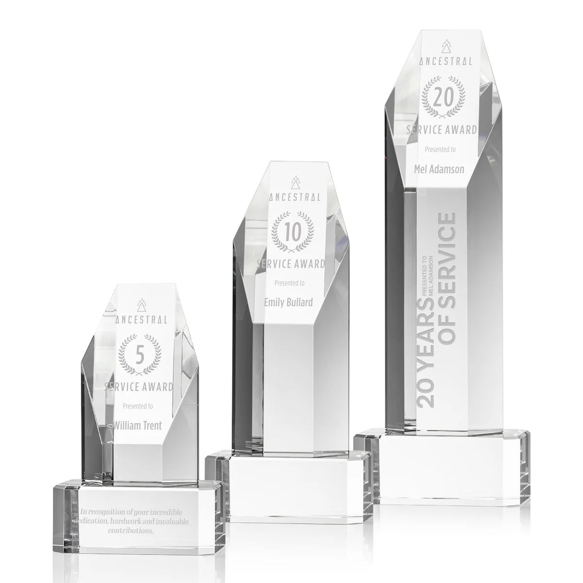 Ashford Award on Clear Base 1