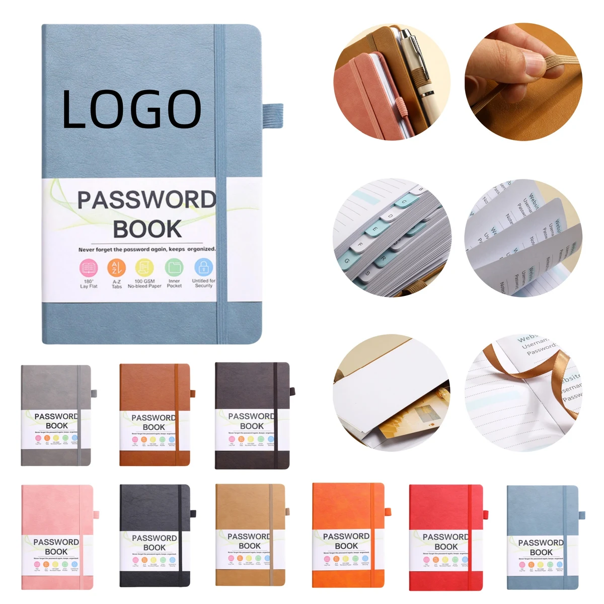 B6 Password Notebook 1