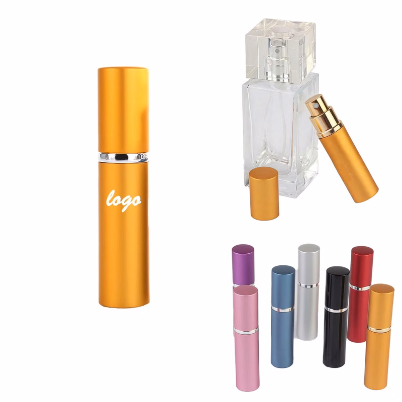 5 ml Portable Aluminum Perfume Spray Bottle With Glass Inner