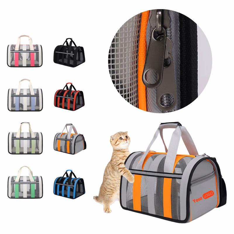 Portable And Breathable Large Outlet Handheld Pet Bag