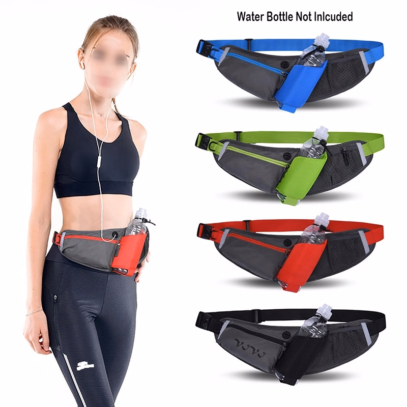 Waist Bag Fanny Pack With Water Bottle Holder