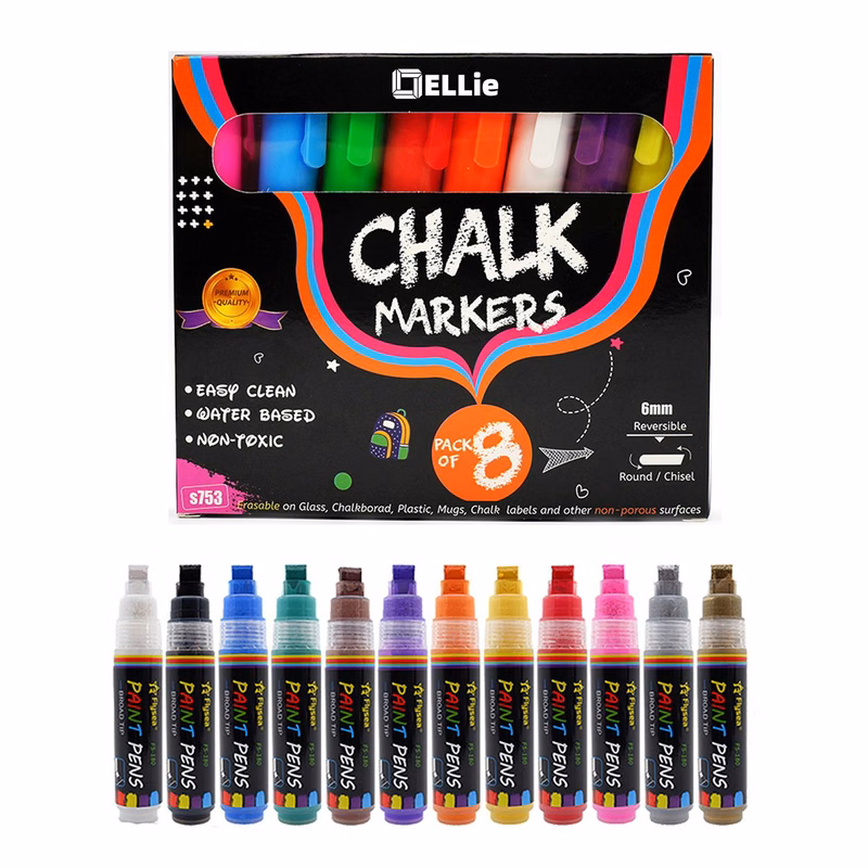 Bold Liquid Chalk Markers Set