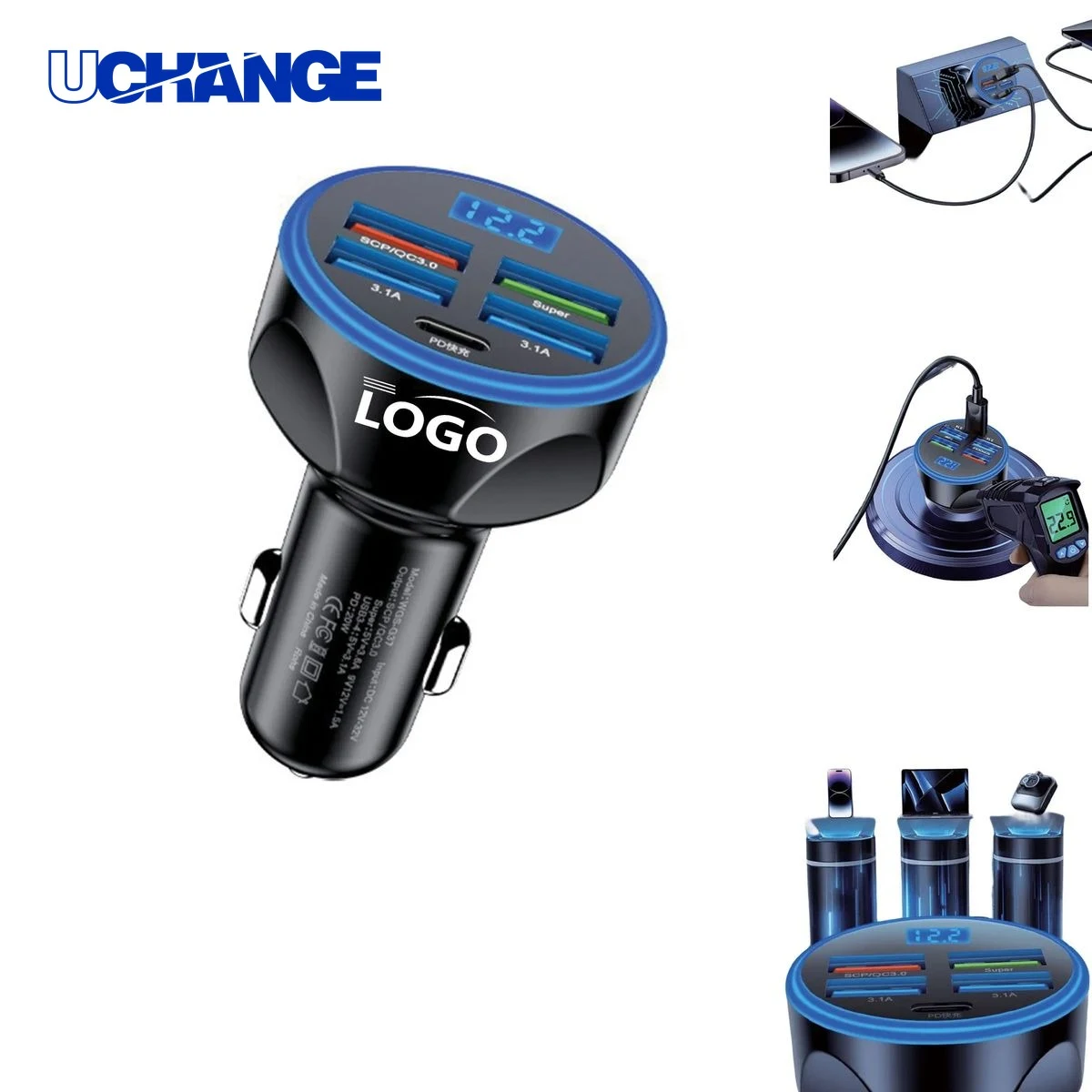 USB-C PD Car Charger 1
