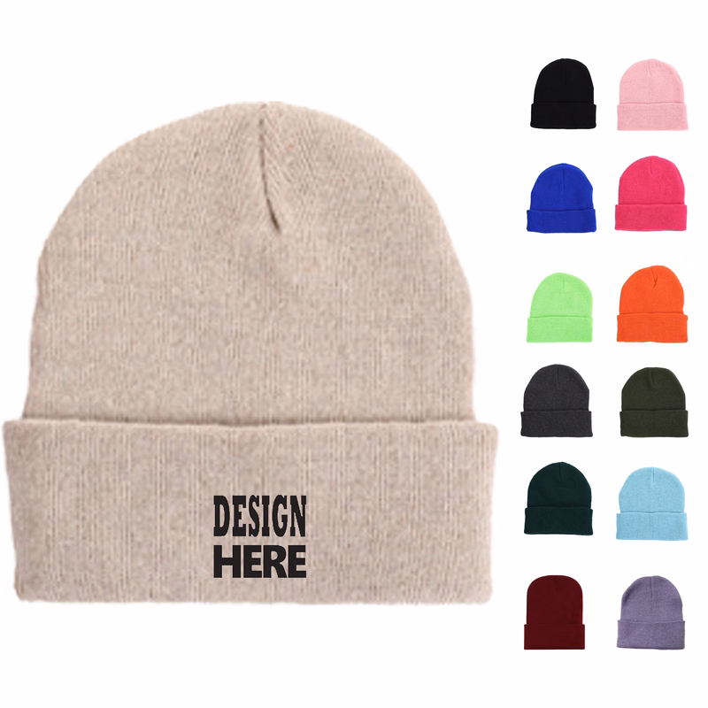 Classic Solid Knit Beanie