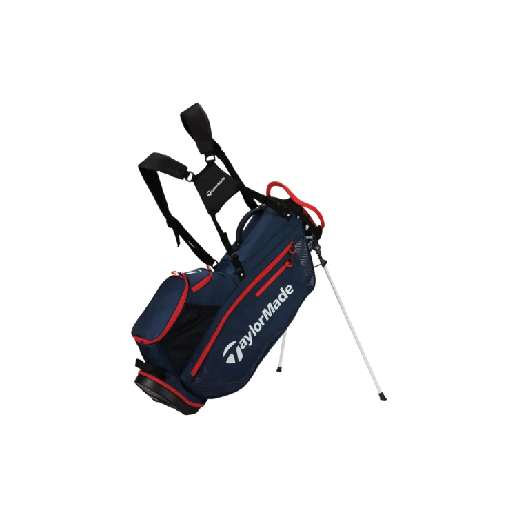 TaylorMade Pro Stand Bag - Navy/Red 1