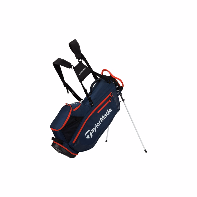 TaylorMade Pro Stand Bag - Navy/Red