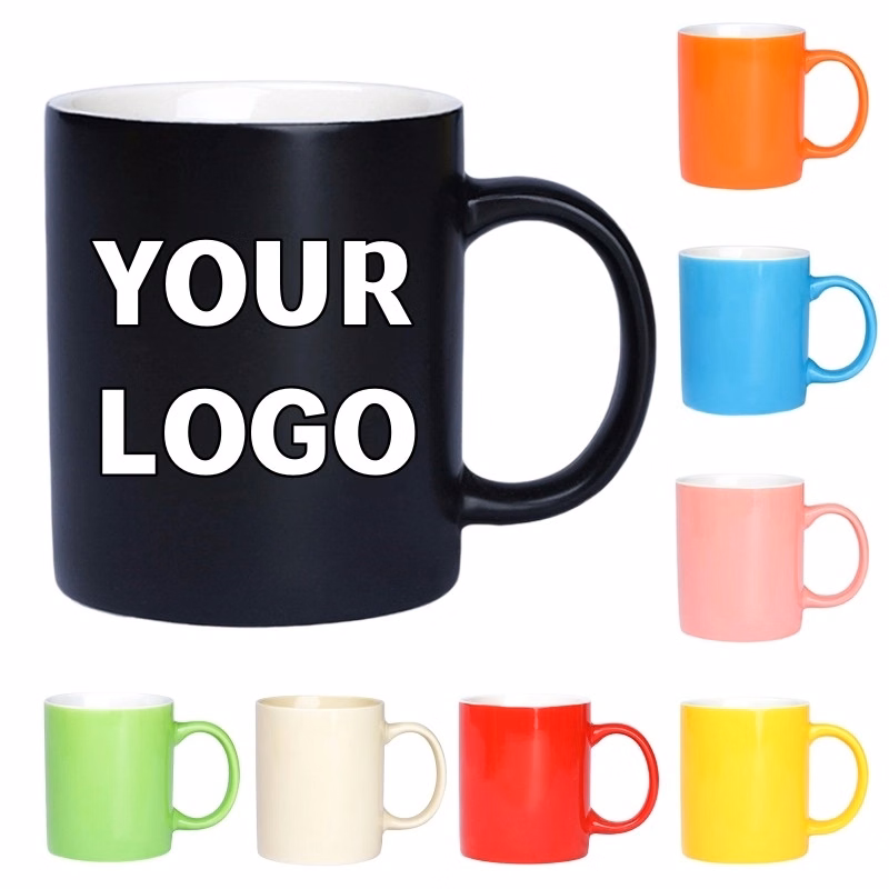 11 oz. Glossy Ceramic Coffee Mugs