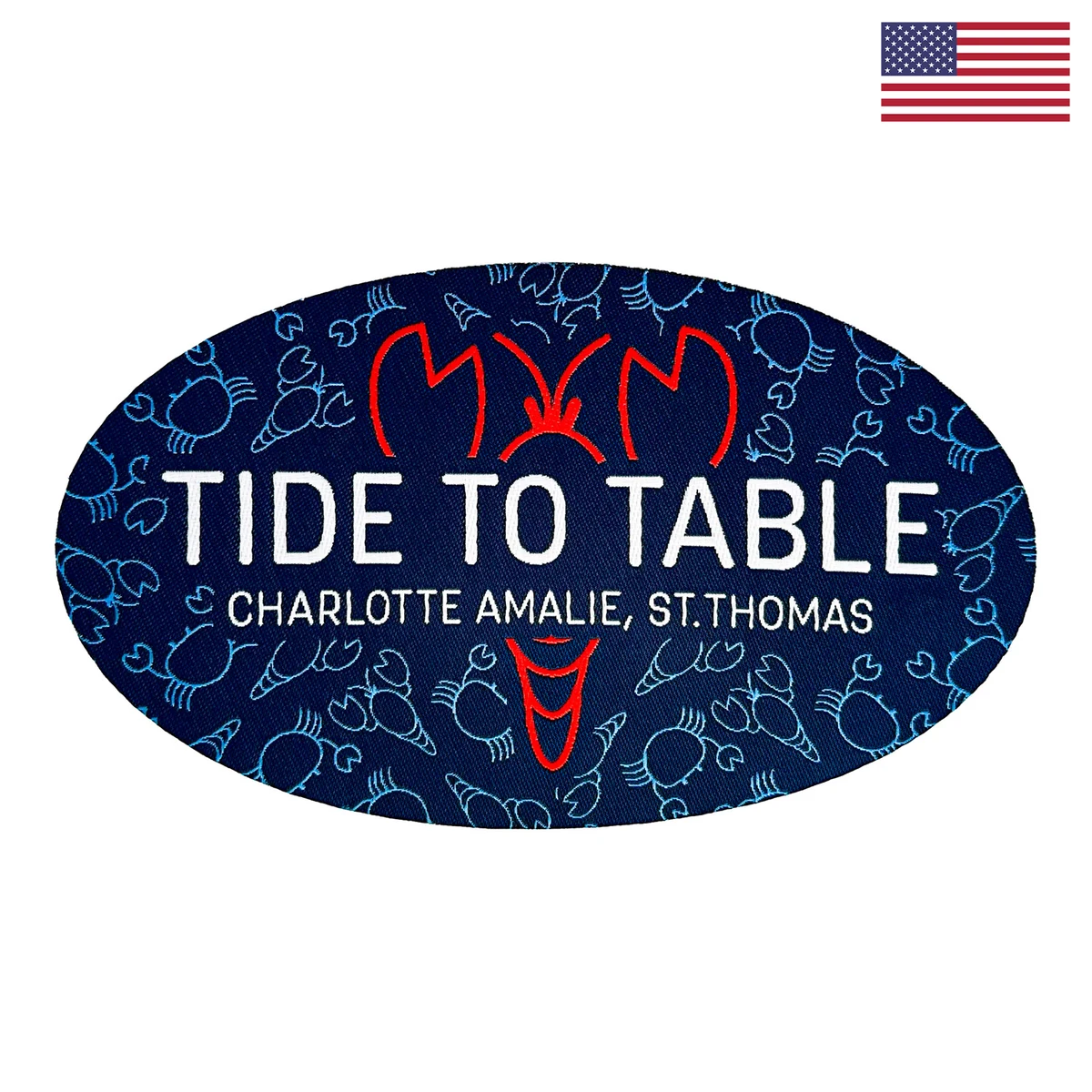 Woven Patch (Iron-On) Up To 25 Sq. In. 1