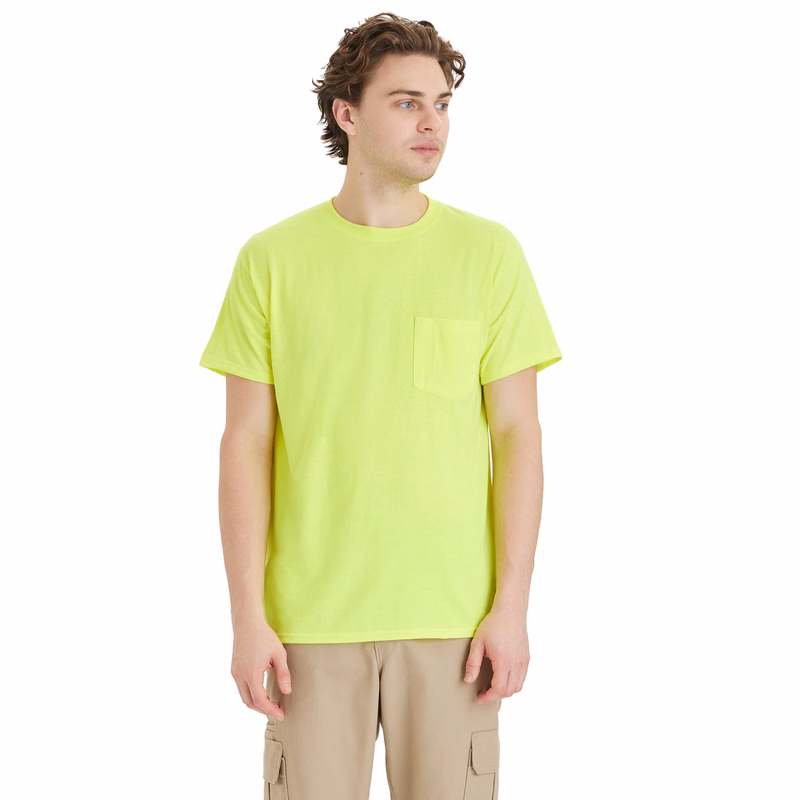 Hanes Workwear Short-Sleeve Pocket T-Shirt