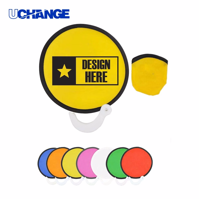 Folding Nylon Fan Accessory for Cooling