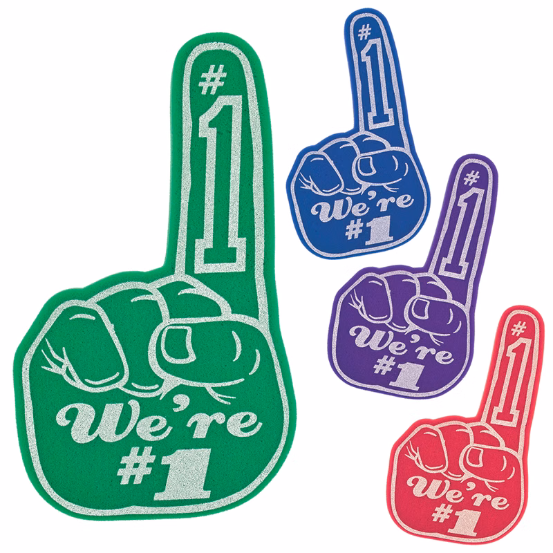 18" #1 Foam Finger