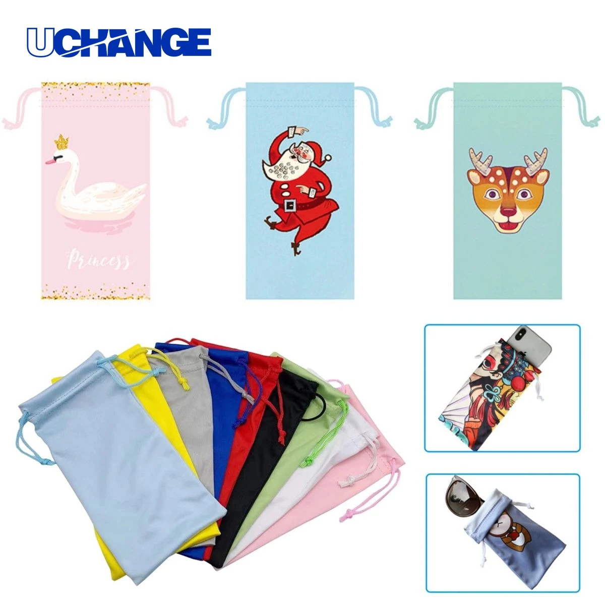 Microfiber Cell Phone Pouch Organizer 1
