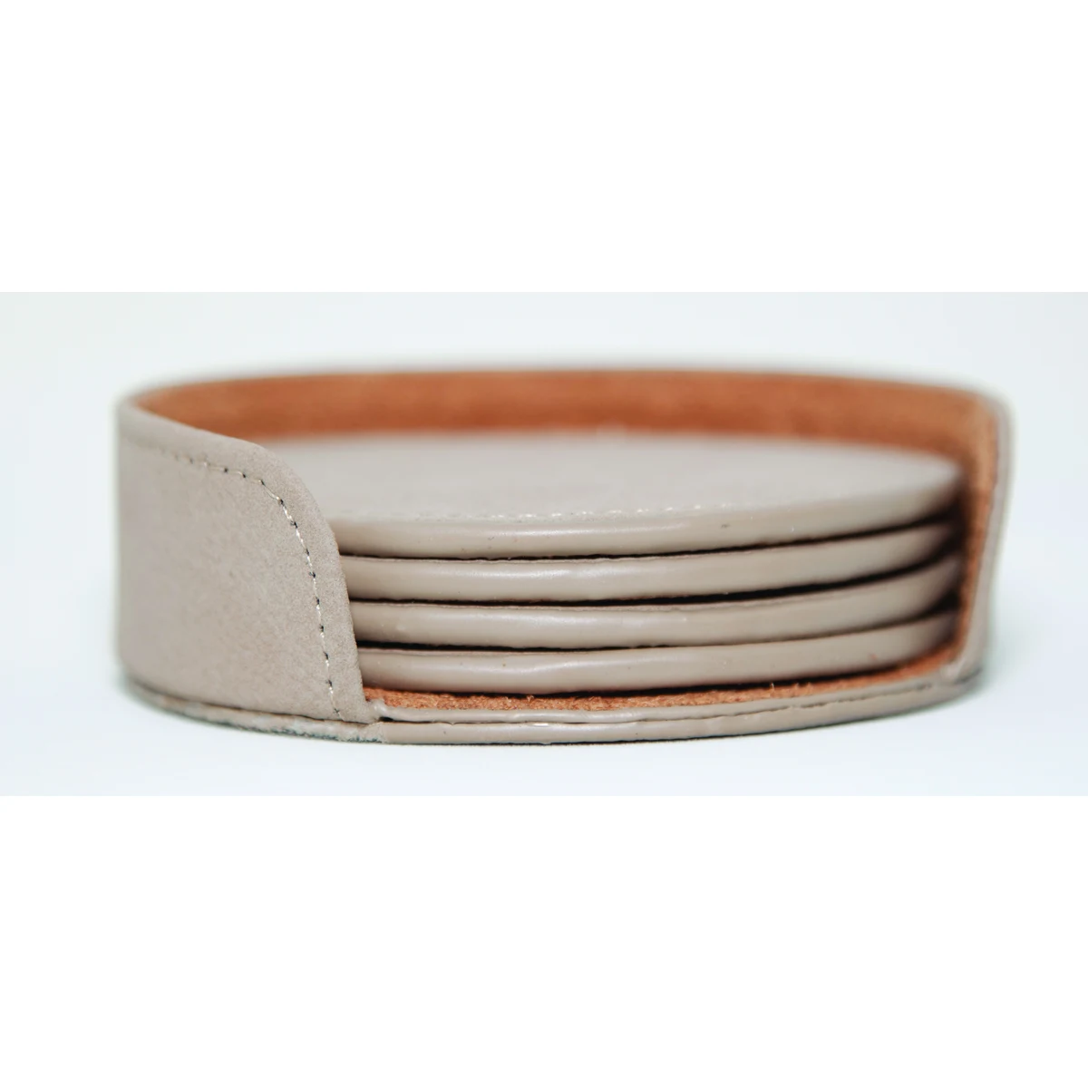 Leatherette Coaster Set 1
