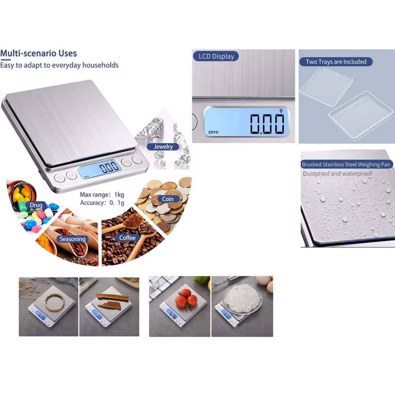 Stainless Steel Kitchen Digital Scale